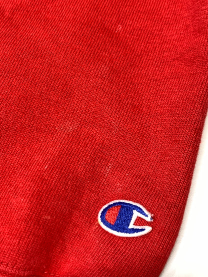【中古品】【メンズ】 CHAMPION チャンピオン 90's REVERSE WEAVE HOODIE DUQUESNE LIGHT 90年代 リバースウィーブ フーディー パーカー トップス 146-260930-yn-27-min サイズ：M カラー：レッド 万代Net店