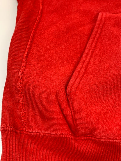 【中古品】【メンズ】 CHAMPION チャンピオン 90's REVERSE WEAVE HOODIE DUQUESNE LIGHT 90年代 リバースウィーブ フーディー パーカー トップス 146-260930-yn-27-min サイズ：M カラー：レッド 万代Net店