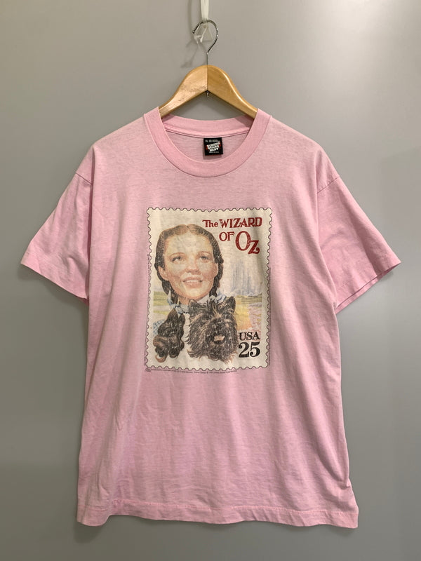 【中古品】【メンズ】 THE WIZARD OF OZ 90'S PRINT TEE 90年代 プリント Tシャツ ヴィンテージ オズの魔法使い 半袖 146-260925-em-39-min サイズ：XL カラー：ピンク 万代Net店