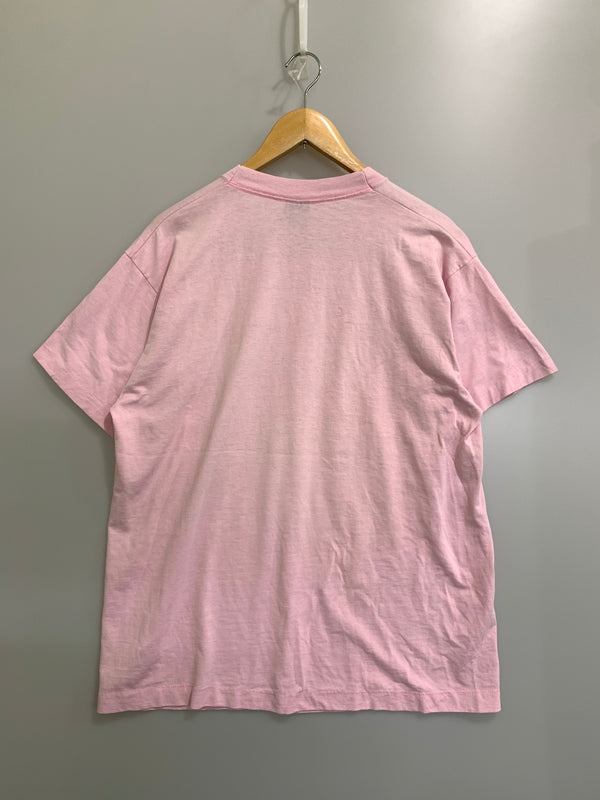 【中古品】【メンズ】 THE WIZARD OF OZ 90'S PRINT TEE 90年代 プリント Tシャツ ヴィンテージ オズの魔法使い 半袖 146-260925-em-39-min サイズ：XL カラー：ピンク 万代Net店