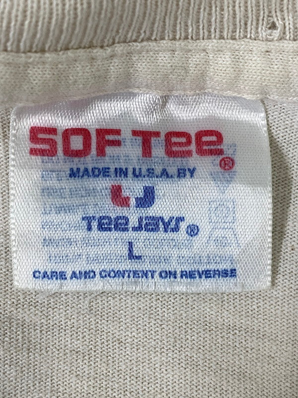 【中古品】【メンズ】 USED ユーズド 90'S JESUS TEE ジーザス Ｔシャツ トップス 146-260926-zi-20-min サイズ：Ｌ カラー：アイボリー系 万代Net店