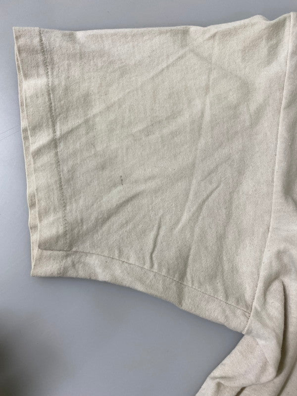 【中古品】【メンズ】 USED ユーズド 90'S JESUS TEE ジーザス Ｔシャツ トップス 146-260926-zi-20-min サイズ：Ｌ カラー：アイボリー系 万代Net店