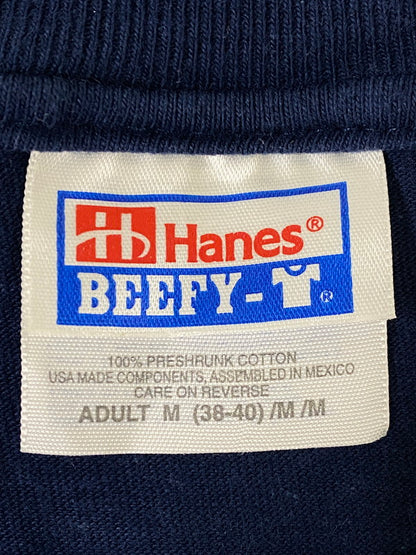 【中古品】【メンズ】 HAAGEN-DAZS ハーゲンダッツ 00'S LOGO TEE ロゴ Ｔシャツ トップス 146-260926-zi-19-min サイズ：Ｍ カラー：ブルー 万代Net店