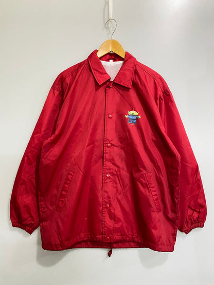 【現状渡し品】【メンズ】 TOY STORY2 トイ・ストーリー2 PRINT COACH JACKET プリント コーチ ジャケット 146-260926-zi-02-min サイズ：F カラー：レッド 万代Net店