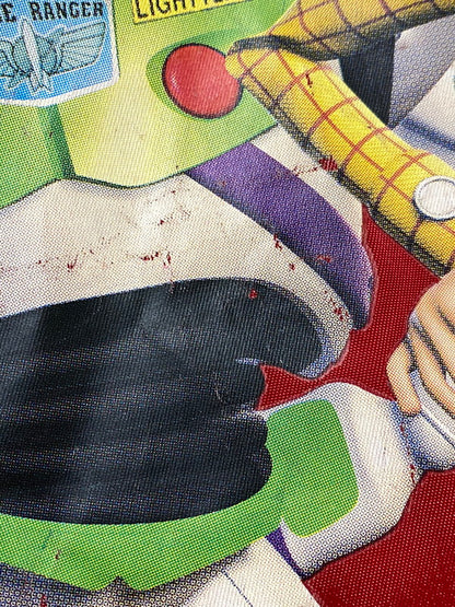 【現状渡し品】【メンズ】 TOY STORY2 トイ・ストーリー2 PRINT COACH JACKET プリント コーチ ジャケット 146-260926-zi-02-min サイズ：F カラー：レッド 万代Net店