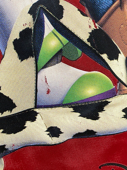 【現状渡し品】【メンズ】 TOY STORY2 トイ・ストーリー2 PRINT COACH JACKET プリント コーチ ジャケット 146-260926-zi-02-min サイズ：F カラー：レッド 万代Net店