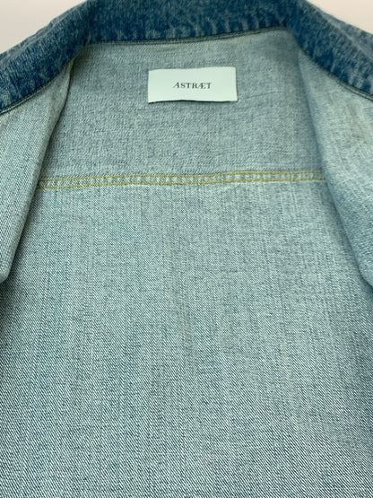 【中古品】【レディース】 ASTRAET アストラエ デニムジャケット 5422-299-0097 Gジャン アウター 169-260929-hu-10-min サイズ：表記なしの為不明 カラー：ライトインディゴ 万代Net店