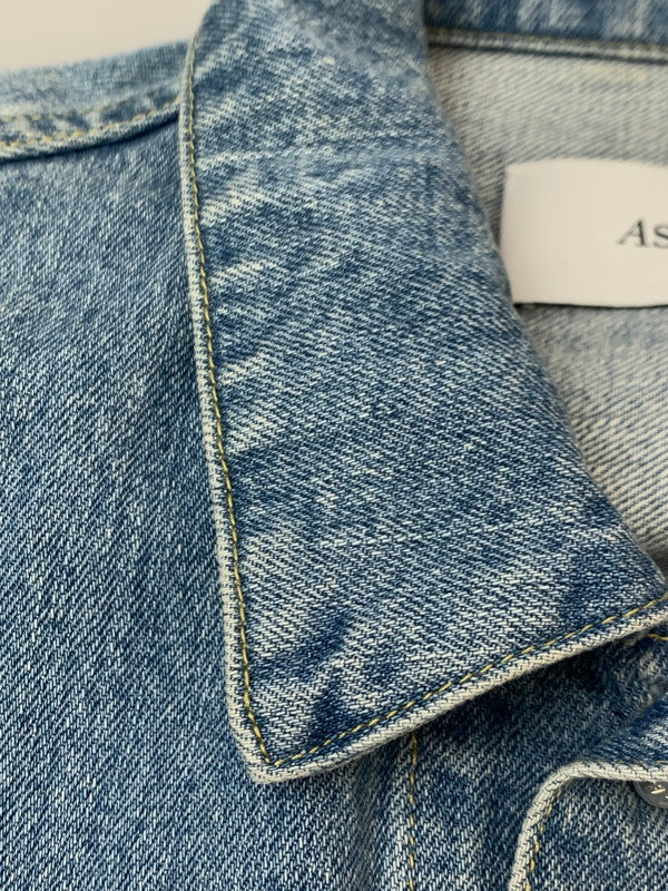 【中古品】【レディース】 ASTRAET アストラエ デニムジャケット 5422-299-0097 Gジャン アウター 169-260929-hu-10-min サイズ：表記なしの為不明 カラー：ライトインディゴ 万代Net店
