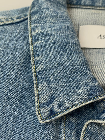 【中古品】【レディース】 ASTRAET アストラエ デニムジャケット 5422-299-0097 Gジャン アウター 169-260929-hu-10-min サイズ：表記なしの為不明 カラー：ライトインディゴ 万代Net店