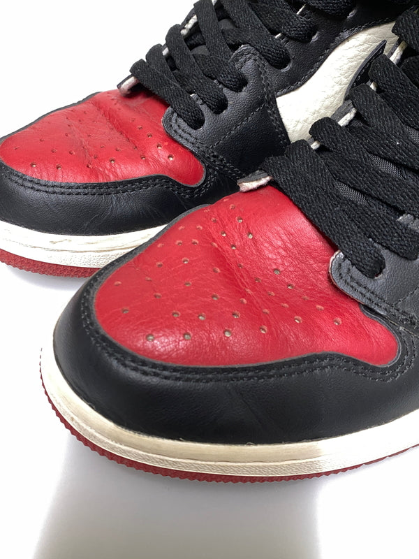 【現状渡し品】【メンズ】 NIKE ナイキ 555088-610 AIR JORDAN 1 RETRO HIGH OG 靴 シューズ スニーカー SNEAKERS 160-260926-zi-33-min サイズ：26.5cm カラー：GYM RED/BLACK-SUMMIT WHITE 万代Net店