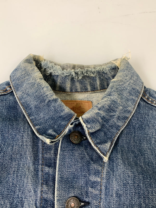 【現状渡し品】【メンズ】 LEVI'S リーバイス 4TH TYPE DENIM JACKET 70505 フォース Gジャン メンズ デニムジャケット トラッカージャケット 146-260925-em-44-min カラー：インディゴ 万代Net店