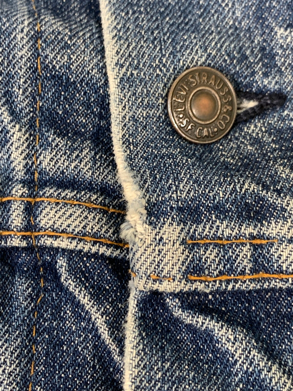 【現状渡し品】【メンズ】 LEVI'S リーバイス 4TH TYPE DENIM JACKET 70505 フォース Gジャン メンズ デニムジャケット トラッカージャケット 146-260925-em-44-min カラー：インディゴ 万代Net店