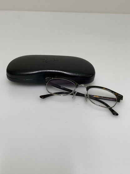 【中古品】【メンズ/レディース】 RAY-BAN レイバン クラブマスター RB5154 メガネフレーム 51□21-145 オプティカルモデル 眼鏡 203-260927-em-45-min カラー：ブラウン系 万代Net店