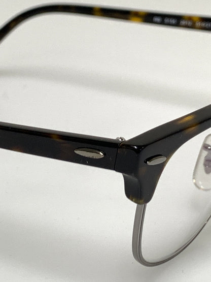 【中古品】【メンズ/レディース】 RAY-BAN レイバン クラブマスター RB5154 メガネフレーム 51□21-145 オプティカルモデル 眼鏡 203-260927-em-45-min カラー：ブラウン系 万代Net店