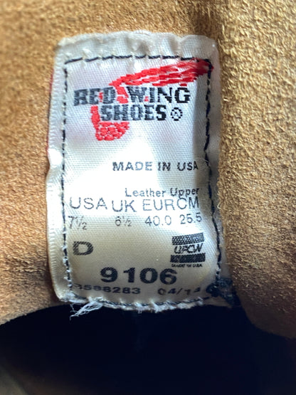 【中古品】【メンズ】 RED WING レッド ウィング アイリッシュセッター 9106 ブーツ 靴 164-261004-hu-12-min カラー：ブラウン系 万代Net店