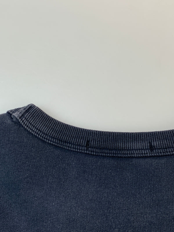 【中古品】【メンズ】 STONE ISLAND ストーンアイランド CREWNECK SWEATSHIRT クルーネック スウェットシャツ トップス トレーナー 141-260929-hu-23-min サイズ：XL カラー：ネイビー（色あせ） 万代Net店