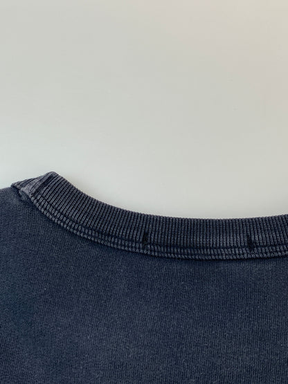 【中古品】【メンズ】 STONE ISLAND ストーンアイランド CREWNECK SWEATSHIRT クルーネック スウェットシャツ トップス トレーナー 141-260929-hu-23-min サイズ：XL カラー：ネイビー（色あせ） 万代Net店
