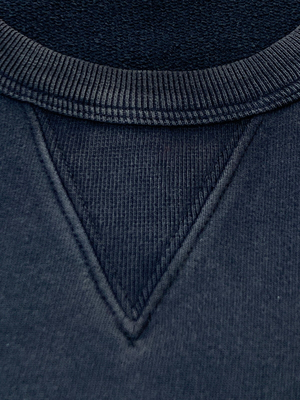 【中古品】【メンズ】 STONE ISLAND ストーンアイランド CREWNECK SWEATSHIRT クルーネック スウェットシャツ トップス トレーナー 141-260929-hu-23-min サイズ：XL カラー：ネイビー（色あせ） 万代Net店