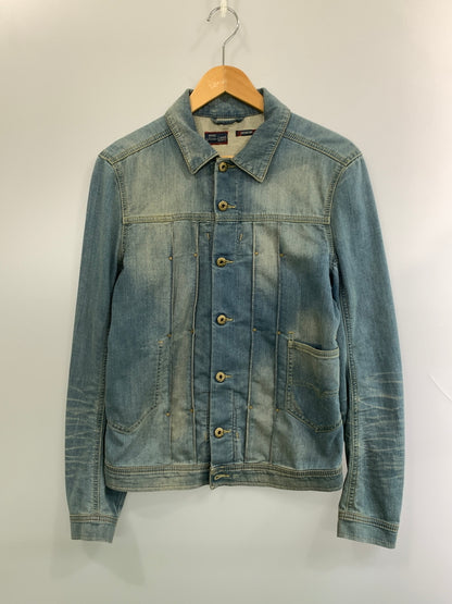 【中古品】【メンズ】 DIESEL ディーゼル DENIM JACKET デニム ジャケット アウター Gジャン 141-260929-hu-17-min サイズ：S カラー：ライトインディゴ 万代Net店
