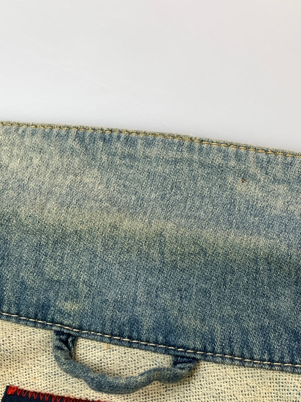 【中古品】【メンズ】 DIESEL ディーゼル DENIM JACKET デニム ジャケット アウター Gジャン 141-260929-hu-17-min サイズ：S カラー：ライトインディゴ 万代Net店