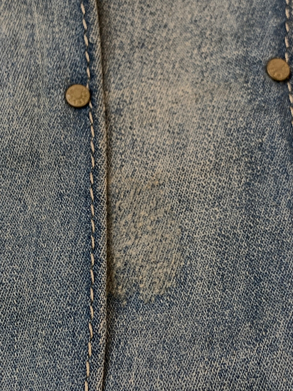 【中古品】【メンズ】 DIESEL ディーゼル DENIM JACKET デニム ジャケット アウター Gジャン 141-260929-hu-17-min サイズ：S カラー：ライトインディゴ 万代Net店