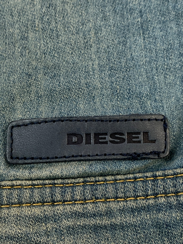 【中古品】【メンズ】 DIESEL ディーゼル DENIM JACKET デニム ジャケット アウター Gジャン 141-260929-hu-17-min サイズ：S カラー：ライトインディゴ 万代Net店