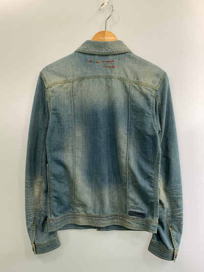 【中古品】【メンズ】 DIESEL ディーゼル DENIM JACKET デニム ジャケット アウター Gジャン 141-260929-hu-17-min サイズ：S カラー：ライトインディゴ 万代Net店