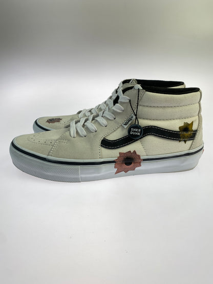 【中古品】【メンズ】 VANS×SUPREME バンズ シュプリーム 22SS ×NATE LOWMAN ×VANS SKATE GROSSO MID ネイト ローマン バンズ スケート グロッソ ミッド スニーカー 靴 シューズ 162-260929-hu-44-min カラー：ホワイト 万代Net店