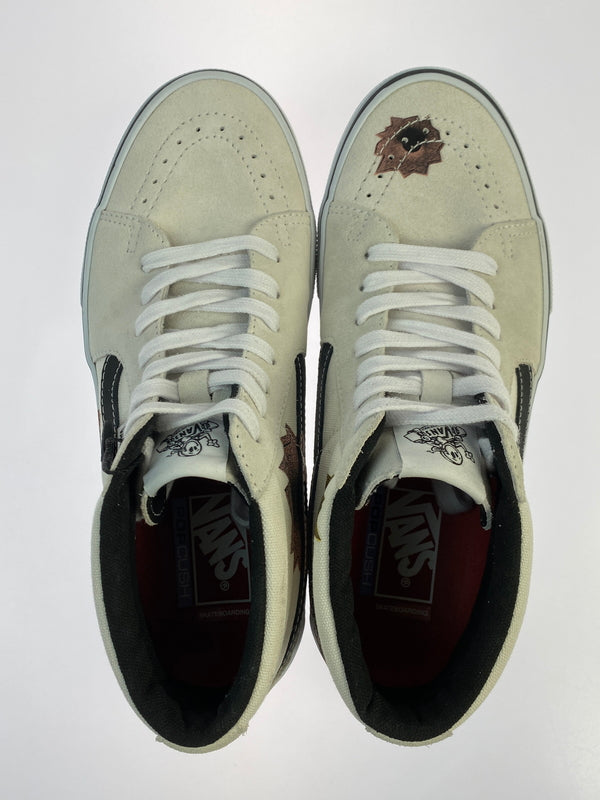 【中古品】【メンズ】 VANS×SUPREME バンズ シュプリーム 22SS ×NATE LOWMAN ×VANS SKATE GROSSO MID ネイト ローマン バンズ スケート グロッソ ミッド スニーカー 靴 シューズ 162-260929-hu-44-min カラー：ホワイト 万代Net店