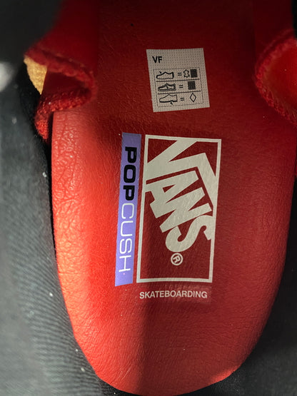 【中古品】【メンズ】 VANS×SUPREME バンズ シュプリーム 22SS ×NATE LOWMAN ×VANS SKATE GROSSO MID ネイト ローマン バンズ スケート グロッソ ミッド スニーカー 靴 シューズ 162-260929-hu-44-min カラー：ホワイト 万代Net店