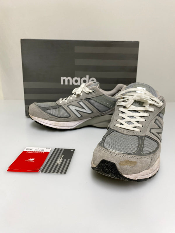 【現状渡し品】【メンズ】 NEW BALANCE ニューバランス 990V5 靴 シューズ スニーカー SNEAKERS 163-260926-zi-37-min サイズ：27.5cm カラー：グレー 万代Net店