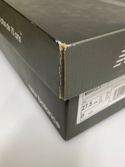 【現状渡し品】【メンズ】 NEW BALANCE ニューバランス 990V5 靴 シューズ スニーカー SNEAKERS 163-260926-zi-37-min サイズ：27.5cm カラー：グレー 万代Net店