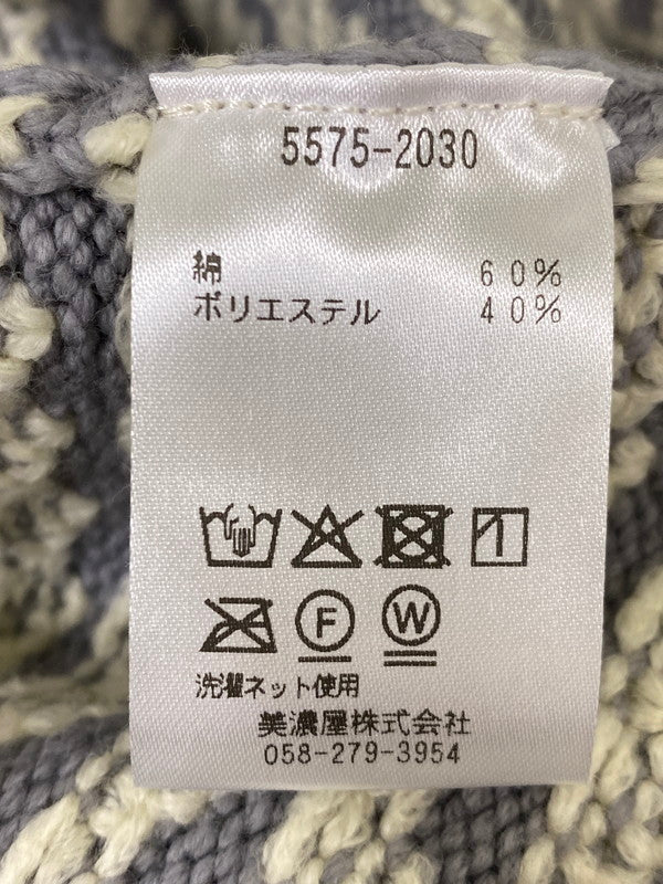 【中古品】【メンズ】 L.L.BEAN エルエルビーン 5575-2030 WAYNE BIRDS EYE SWEATER ウェイン セーター バーズアイ 144-260926-zi-08-min サイズ：L カラー：グレー系 万代Net店