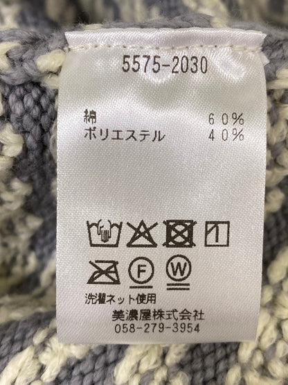 【中古品】【メンズ】 L.L.BEAN エルエルビーン 5575-2030 WAYNE BIRDS EYE SWEATER ウェイン セーター バーズアイ 144-260926-zi-08-min サイズ：L カラー：グレー系 万代Net店