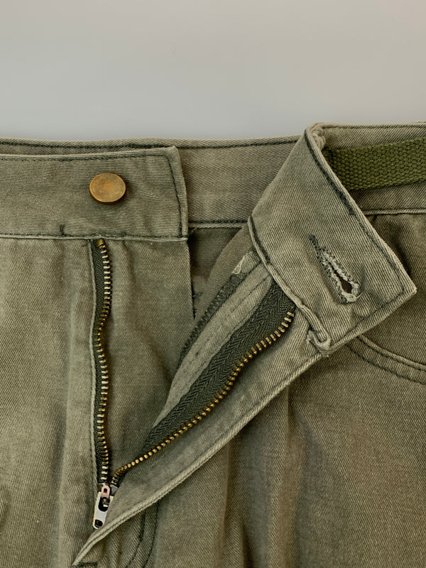 【中古品】【メンズ】 AELFRIC EDEN エルフリック エデン CARGO PANTS カーゴ パンツ ボトムス 142-261027-jt-35-min サイズ：34 カラー：ライトオリーブ 万代Net店