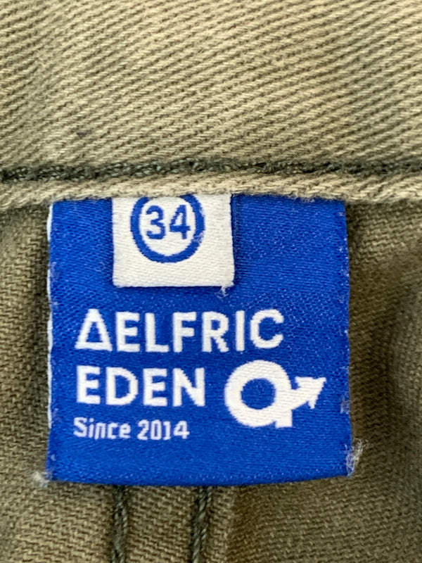 【中古品】【メンズ】 AELFRIC EDEN エルフリック エデン CARGO PANTS カーゴ パンツ ボトムス 142-261027-jt-35-min サイズ：34 カラー：ライトオリーブ 万代Net店