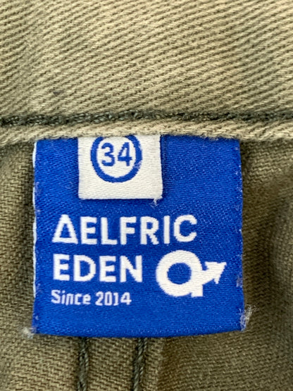 【中古品】【メンズ】 AELFRIC EDEN エルフリック エデン CARGO PANTS カーゴ パンツ ボトムス 142-261027-jt-35-min サイズ：34 カラー：ライトオリーブ 万代Net店
