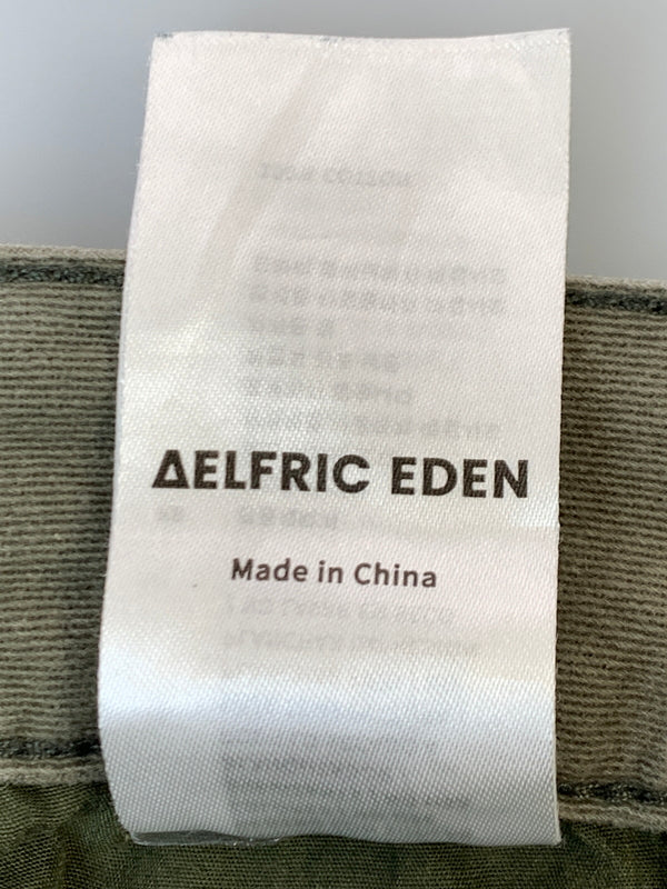 【中古品】【メンズ】 AELFRIC EDEN エルフリック エデン CARGO PANTS カーゴ パンツ ボトムス 142-261027-jt-35-min サイズ：34 カラー：ライトオリーブ 万代Net店