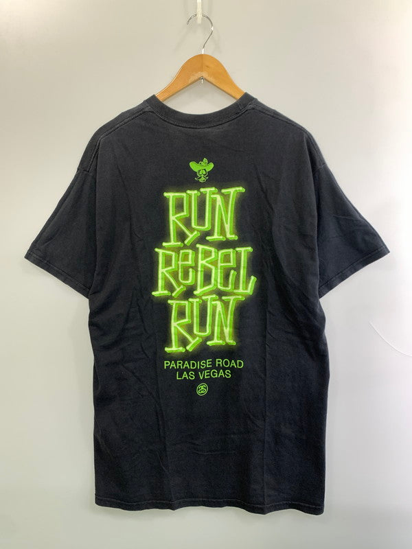 【中古品】【メンズ】 STUSSY ステューシー LAS VEGAS WORLD TOUR TEE ラス べガス ワールド ツアー ティー 半袖 トップス ショートスリーブ 142-260929-hu-09-min サイズ：XL カラー：ネイビー 万代Net店