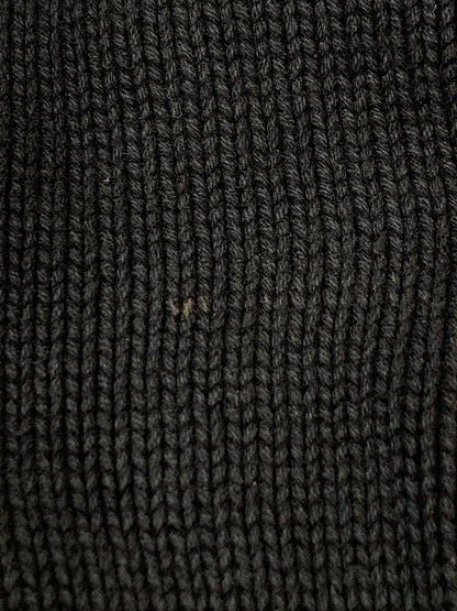 【現状渡し品】【メンズ】 GOOD ENOUGH グッドイナフ 90S ZIP KNIT HOODIE ジップニットフーディ パーカー 142-261003-ta-08-min サイズ：S カラー：ブラック系 万代Net店