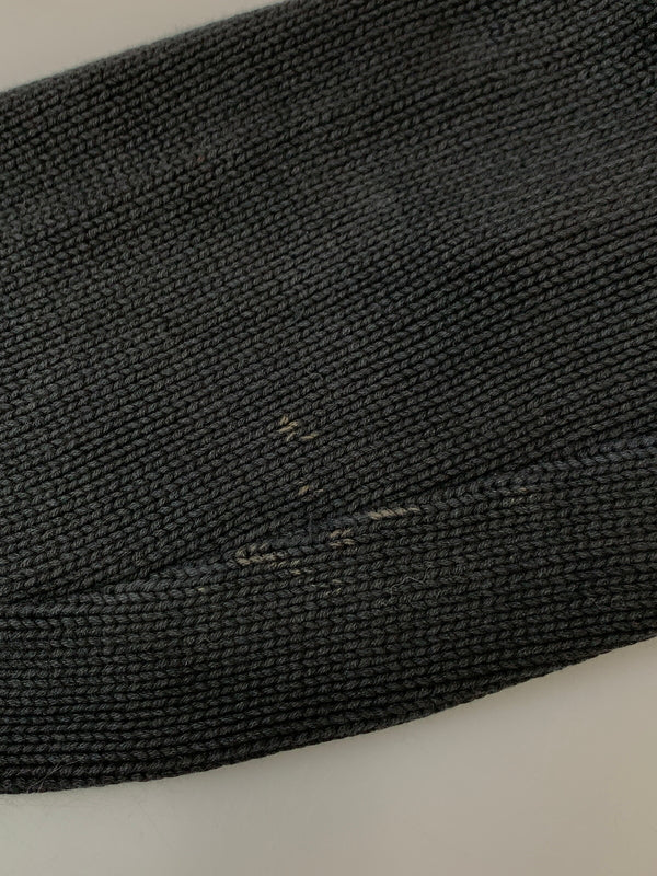 【現状渡し品】【メンズ】 GOOD ENOUGH グッドイナフ 90S ZIP KNIT HOODIE ジップニットフーディ パーカー 142-261003-ta-08-min サイズ：S カラー：ブラック系 万代Net店
