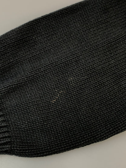 【現状渡し品】【メンズ】 GOOD ENOUGH グッドイナフ 90S ZIP KNIT HOODIE ジップニットフーディ パーカー 142-261003-ta-08-min サイズ：S カラー：ブラック系 万代Net店