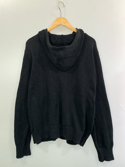 【現状渡し品】【メンズ】 GOOD ENOUGH グッドイナフ 90S ZIP KNIT HOODIE ジップニットフーディ パーカー 142-261003-ta-08-min サイズ：S カラー：ブラック系 万代Net店