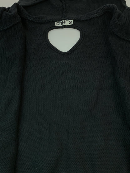 【現状渡し品】【メンズ】 GOOD ENOUGH グッドイナフ 90S ZIP KNIT HOODIE ジップニットフーディ パーカー 142-261003-ta-08-min サイズ：S カラー：ブラック系 万代Net店