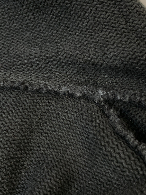 【現状渡し品】【メンズ】 GOOD ENOUGH グッドイナフ 90S ZIP KNIT HOODIE ジップニットフーディ パーカー 142-261003-ta-08-min サイズ：S カラー：ブラック系 万代Net店