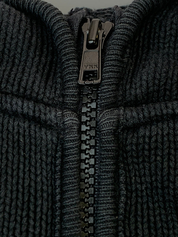 【現状渡し品】【メンズ】 GOOD ENOUGH グッドイナフ 90S ZIP KNIT HOODIE ジップニットフーディ パーカー 142-261003-ta-08-min サイズ：S カラー：ブラック系 万代Net店