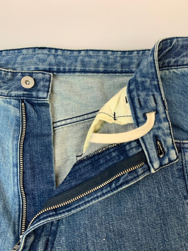 【中古品】【メンズ】 BEAMS ビームス CRAYZY 5 POCKET DENIM PANT クレイジー 5ポケット デニムパンツ ボトムス 158-261027-jt-32-min サイズ：L カラー：インディゴ 万代Net店