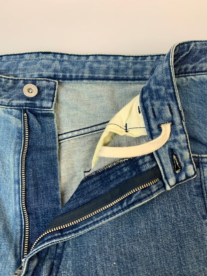 【中古品】【メンズ】 BEAMS ビームス CRAYZY 5 POCKET DENIM PANT クレイジー 5ポケット デニムパンツ ボトムス 158-261027-jt-32-min サイズ：L カラー：インディゴ 万代Net店