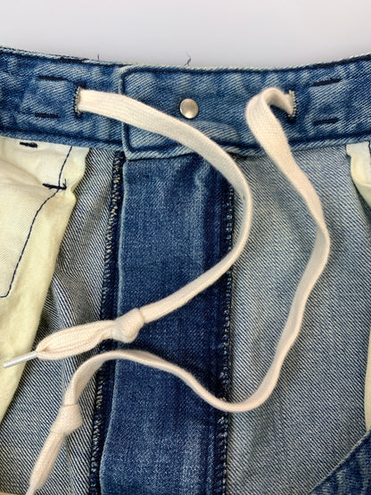 【中古品】【メンズ】 BEAMS ビームス CRAYZY 5 POCKET DENIM PANT クレイジー 5ポケット デニムパンツ ボトムス 158-261027-jt-32-min サイズ：L カラー：インディゴ 万代Net店
