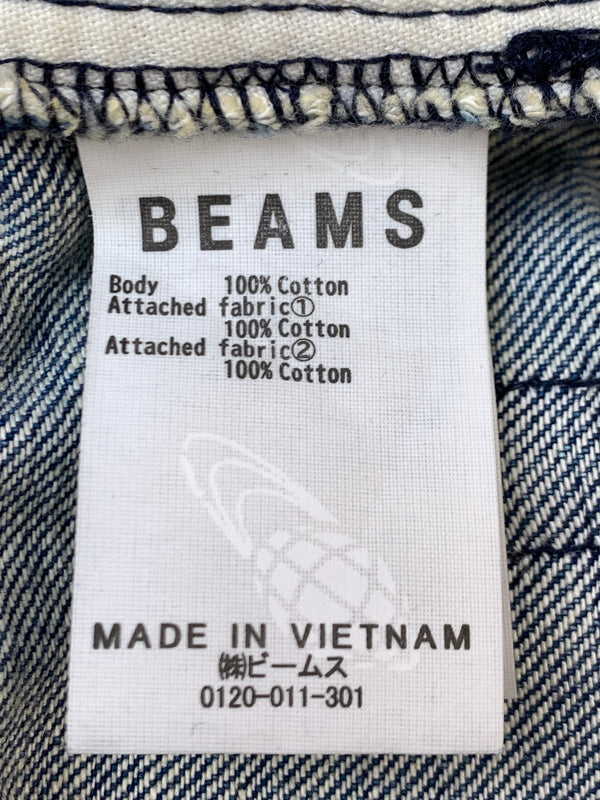 【中古品】【メンズ】 BEAMS ビームス CRAYZY 5 POCKET DENIM PANT クレイジー 5ポケット デニムパンツ ボトムス 158-261027-jt-32-min サイズ：L カラー：インディゴ 万代Net店